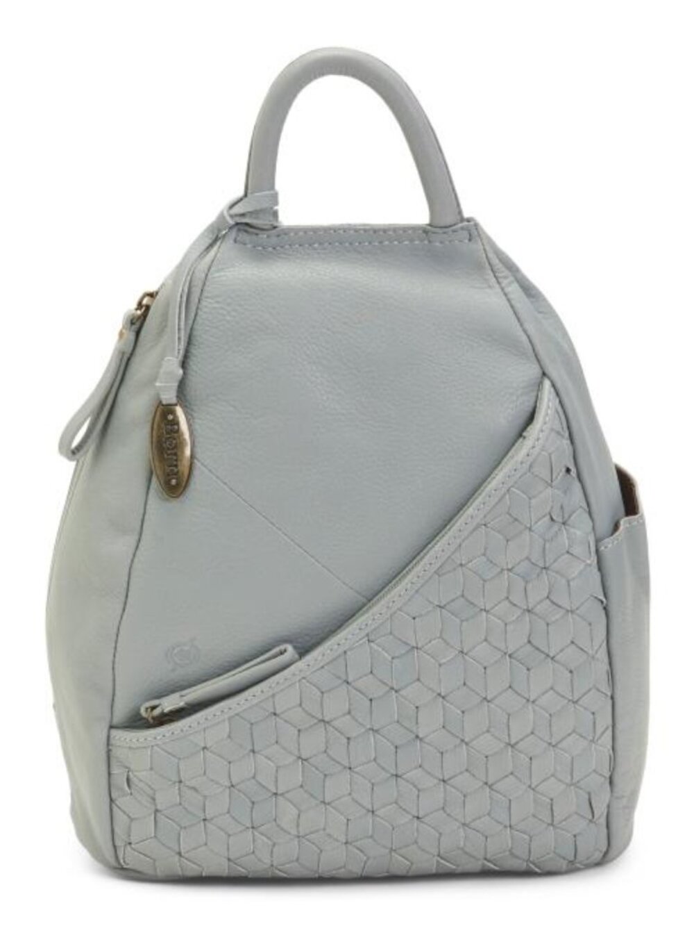 BORN Leather Millport Woven Sling Backpack